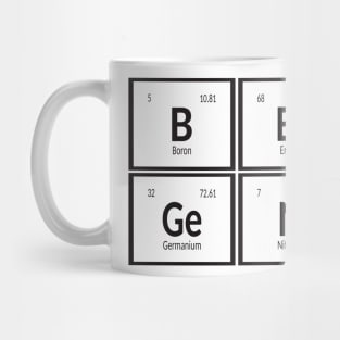 Bergen City Table of Elements Mug